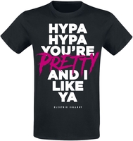 Electric Callboy - Hypa Hypa Lyrics - T-Shirt Manches courtes - Homme - noir