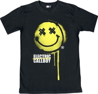 Electric Callboy - Metal Kids - Spray Smiley - T-shirt - Unisexe - noir