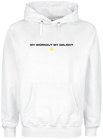 Electric Callboy - My Workout Smile - Sweat-shirt à capuche - Homme - blanc