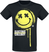 Electric Callboy - Spray Smile - T-Shirt Manches courtes - Homme - noir