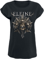 Eleine - Crowned - T-Shirt Manches courtes - Femme - noir