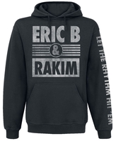 Eric B. & Rakim - Logo - Sweat-shirt à capuche - Homme - noir