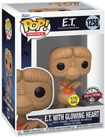 E.T. - the Extra-Terrestrial - E.T. with Glowing Heart (GITD) Vinyl Figur 1258 - Funko Pop! - Unisexe - multicolor