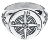 etNox - Boussole - Bague - Homme - multicolor