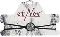 etNox - Choker Attrape-Rêves - Serre-cou - Femme - noir argent
