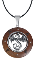 etNox - Drache - Collier - Unisexe - couleur argent