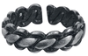 etNox - Gun Metal Ring - Bague - Unisexe - noir