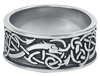 etNox - Keltisches Design - Bague - Femme - couleur argent