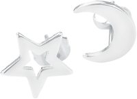 etNox - Mond und Stern - Set de boucles d
