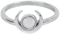 etNox - Moon - Bague - Femme - couleur argent