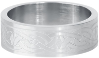 etNox - Nœud Celtique - Bague - Homme - couleur argent