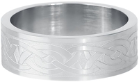 etNox - Nœud Celtique - Bague - Homme - couleur argent