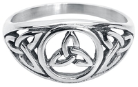 etNox - Nœud Celtique - Bague - Homme - couleur argent