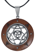 etNox - Nœud Celtique - Collier - Unisexe - couleur argent