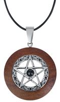 etNox - Pentagramm - Collier - Unisexe - couleur argent