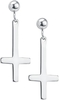 etNox - Silver Cross - Set de boucles d