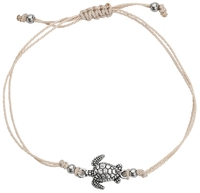 etNox - Tortue - Chaîne de cheville - Femme - couleur argent