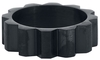 etNox - Zahnrad - Bague - Unisexe - noir