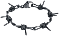 etNox hard and heavy - Barbed Wire - Bracelet - Unisexe - couleur argent