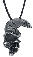 etNox hard and heavy - Dirty Skull - Collier - Unisexe - couleur argent