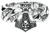 etNox hard and heavy - Marteau De Thor - Bracelet - Unisexe - multicolor