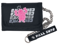 Fall Guys - Off the Chain - Portefeuille - Unisexe - noir blanc rose
