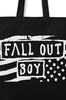 Fall Out Boy - Rocksax - Flag - Sac à bandoulière - Unisexe - noir blanc
