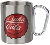 Fallout - Nuka Cola - Mug Avec Mousqueton - Mug - Unisexe - couleur argent