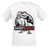 Familie & Freunde - Daddysaurus 2 - T-Shirt Manches courtes - Homme - blanc
