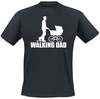 Familie & Freunde - The Walking Dad - T-Shirt Manches courtes - Homme - noir