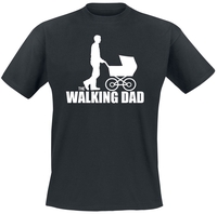 Familie & Freunde - The Walking Dad - T-Shirt Manches courtes - Homme - noir