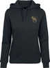 Fantastische Tierwesen - 3 - Quilin - Sweat-shirt à capuche - Femme - noir