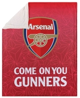 FC Arsenal London - Kuschelige Plüschdecke - Couverture - Unisexe - multicolore