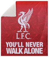 FC Liverpool - Couverture Cosy - Couverture - Unisexe - rouge blanc