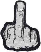 Finger - - Patch - Unisexe - noir blanc