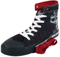 Five Finger Death Punch - - Baskets hautes - Unisexe - noir