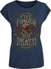 Five Finger Death Punch - 100 Proof - T-Shirt Manches courtes - Femme - marine