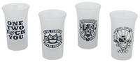 Five Finger Death Punch - Schnapsglas-Set - Lot de verres à shots - Unisexe - transparent