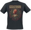 Five Finger Death Punch - Uzi Crest - T-Shirt Manches courtes - Homme - noir