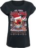 Five Finger Death Punch - Zombie Kill Xmas - T-Shirt Manches courtes - Femme - noir