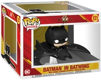 Flash - Batman in Batwing (Pop! Ride Super Deluxe) Vinyl Figur 121 - Funko Pop! - Unisexe - multicolor