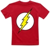 Flash - Enfants - Logo The Flash - T-shirt - Unisexe - rouge
