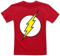 Flash - Enfants - Logo The Flash - T-shirt - Unisexe - rouge