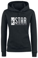 Flash - Logo Star Labs - Sweat-shirt à capuche - Femme - noir