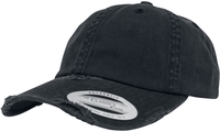 Flexfit - Casquette Destroyed Low Profile - Casquette - Unisexe - noir