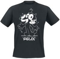 Félix Le Chat - Felix - T-Shirt Manches courtes - Homme - noir