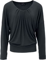 Forplay - Betty - T-shirt manches longues - Femme - noir