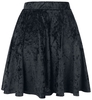 Forplay - Jupe En Velours - Jupe courte - Femme - noir