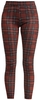 Forplay - Karierte Leggings - Legging - Femme - rouge