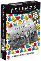 Friends - Friends 1000 Teile Puzzle - Puzzle - Unisexe - noir blanc